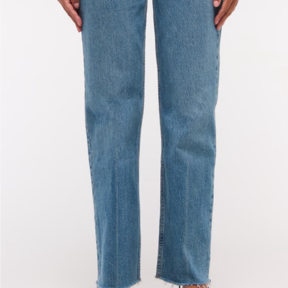 Abercrombie & Fitch Light Blue Women’s Jeans - Picture 2 of 3